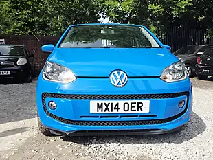 Used 2014 Volkswagen Up 5 Door Blue - Interior and Exterior details 5