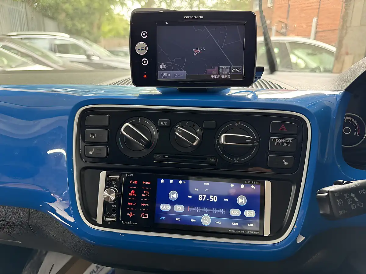 Used 2014 Volkswagen Up 5 Door Blue - Interior and Exterior details 6