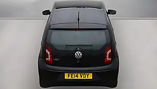 Used 2014 Volkswagen Up! High Up! Black - Interior and Exterior details 4