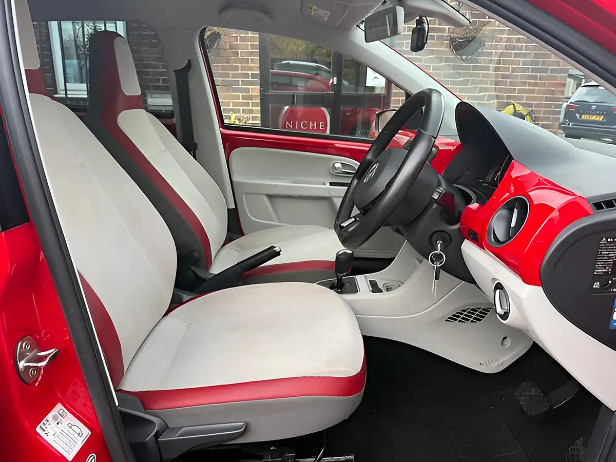 Used 2014 Volkswagen Up! High Up! Red - Interior and Exterior details 8