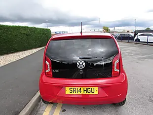 Used 2014 Volkswagen Up! High Up! Red - Interior and Exterior details 6