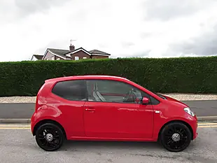 Used 2014 Volkswagen Up! High Up! Red - Interior and Exterior details 8