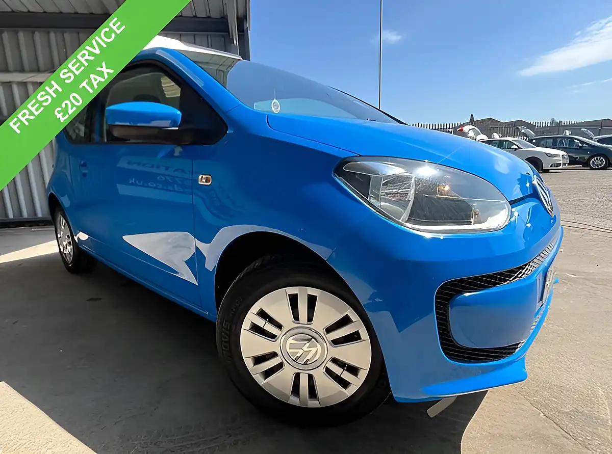 Used 2014 Volkswagen Up! Move Up! Blue - Interior and Exterior details 2