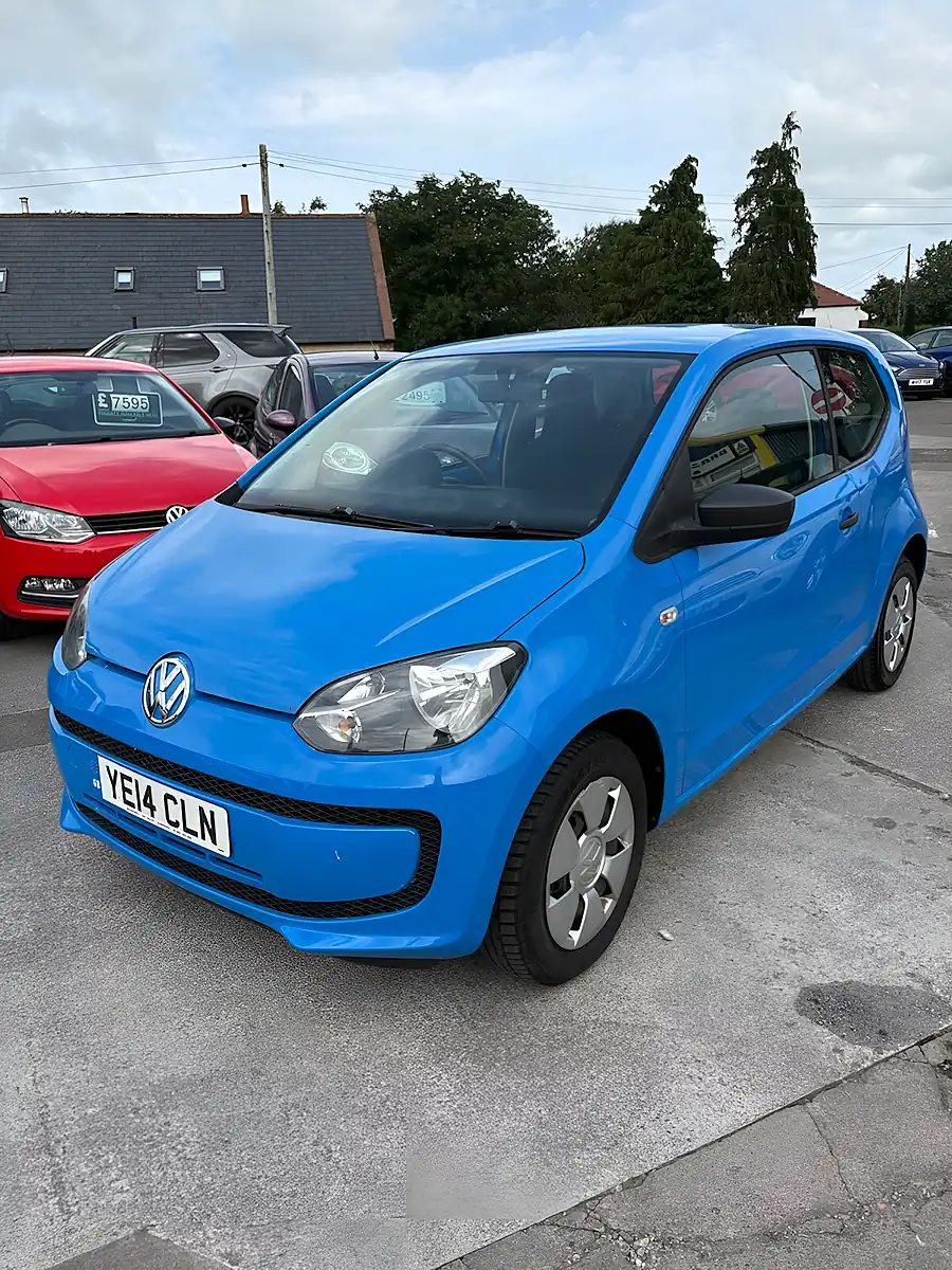 Used 2014 Volkswagen Up! Take Up! Blue - Interior and Exterior details 2