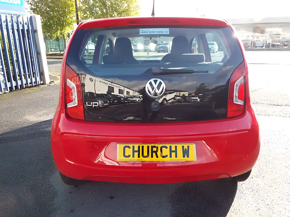 Used 2014 Volkswagen Up! Take Up! Red - Interior and Exterior details 6