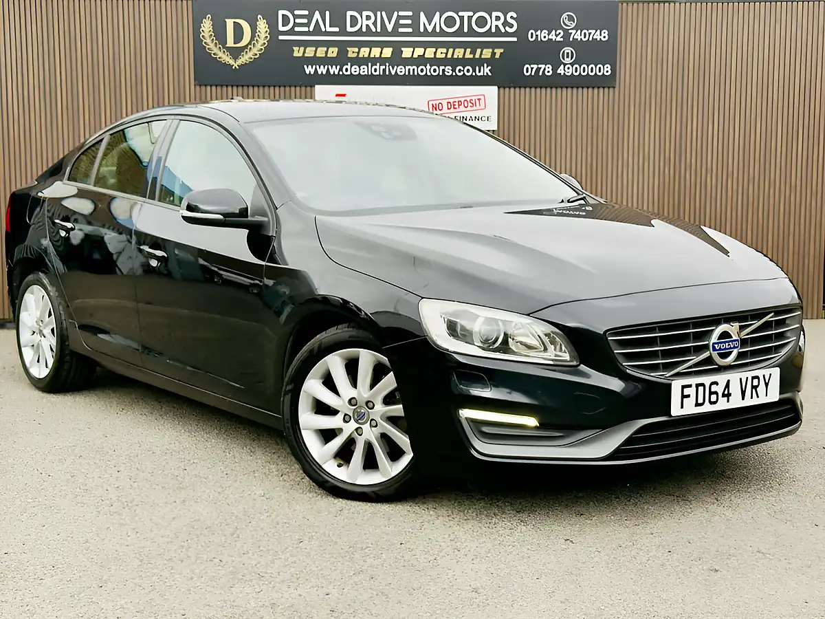 Used 2014 Volvo S60 Business Edition Black - Front View