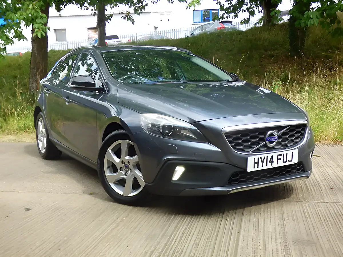 Used 2014 Volvo V40 Cross Country Lux Grey - Front View