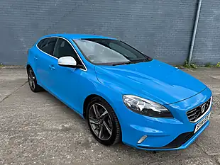 Used 2014 Volvo V40 R-Design Blue - Interior and Exterior details 2
