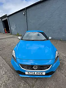 Used 2014 Volvo V40 R-Design Blue - Interior and Exterior details 7