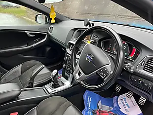 Used 2014 Volvo V40 R-Design Caspian Blue - Interior and Exterior details 13