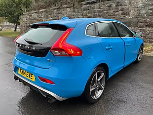 Used 2014 Volvo V40 R-Design Caspian Blue - Interior and Exterior details 7