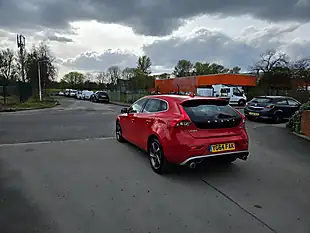 Used 2014 Volvo V40 R-Design Red - Interior and Exterior details 6