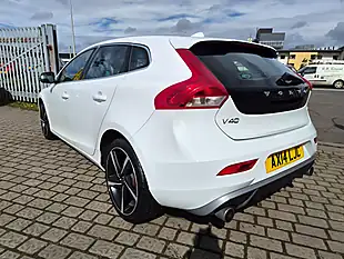 Used 2014 Volvo V40 R-Design White - Interior and Exterior details 4