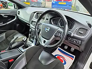 Used 2014 Volvo V40 R-Design White - Interior and Exterior details 8