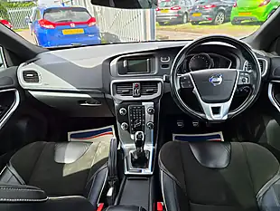 Used 2014 Volvo V40 R-Design White - Interior and Exterior details 9
