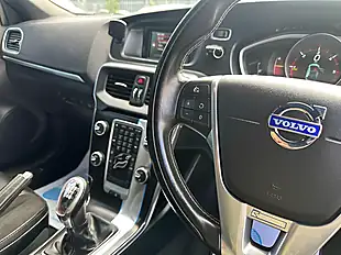 Used 2014 Volvo V40 R-Design White - Interior and Exterior details 6