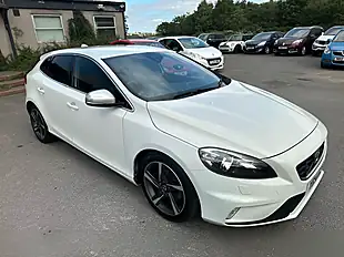Used 2014 Volvo V40 R-Design White - Interior and Exterior details 7
