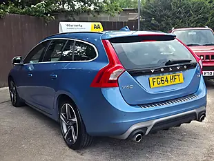 Used 2014 Volvo V60 R-Design Nav Blue - Interior and Exterior details 4