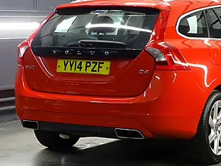 Used 2014 Volvo V60 Se Lux Red - Interior and Exterior details 11