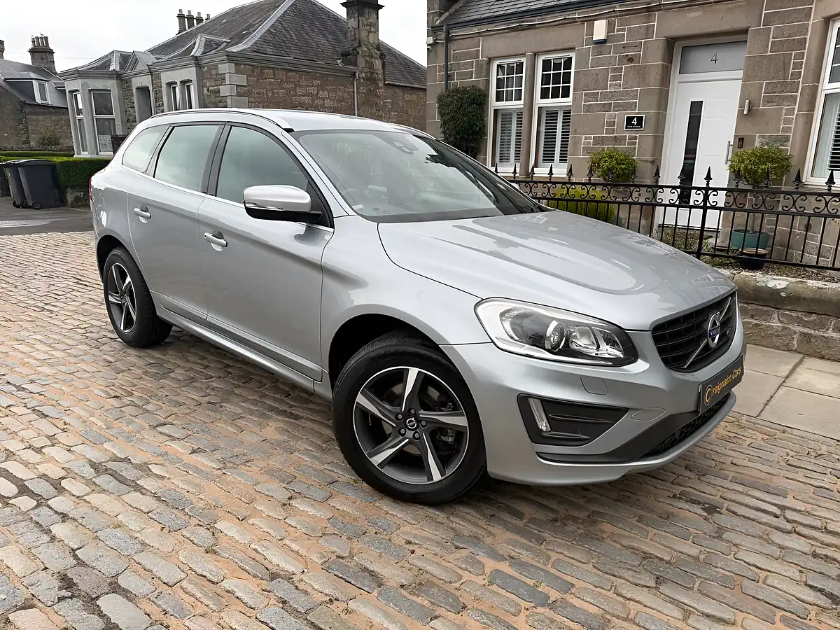 Used 2014 Volvo XC60 R-Design Lux Nav Electric Silver - Front View