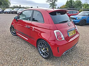 Used 2015 Abarth 595 Competizione Red - Interior and Exterior details 12
