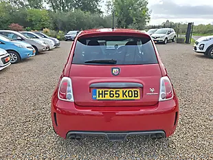 Used 2015 Abarth 595 Competizione Red - Interior and Exterior details 14