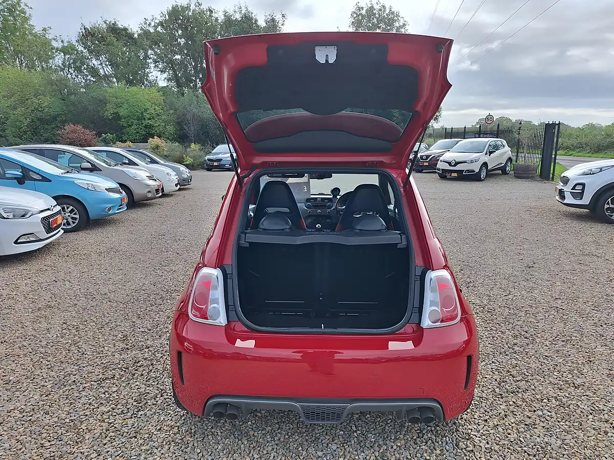 Used 2015 Abarth 595 Competizione Red - Interior and Exterior details 15