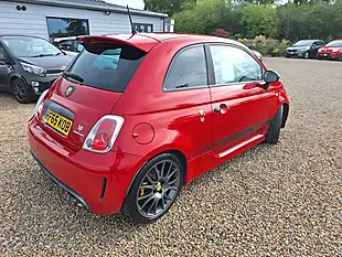 Used 2015 Abarth 595 Competizione Red - Interior and Exterior details 16