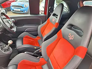Used 2015 Abarth 595 Competizione Red - Interior and Exterior details 3