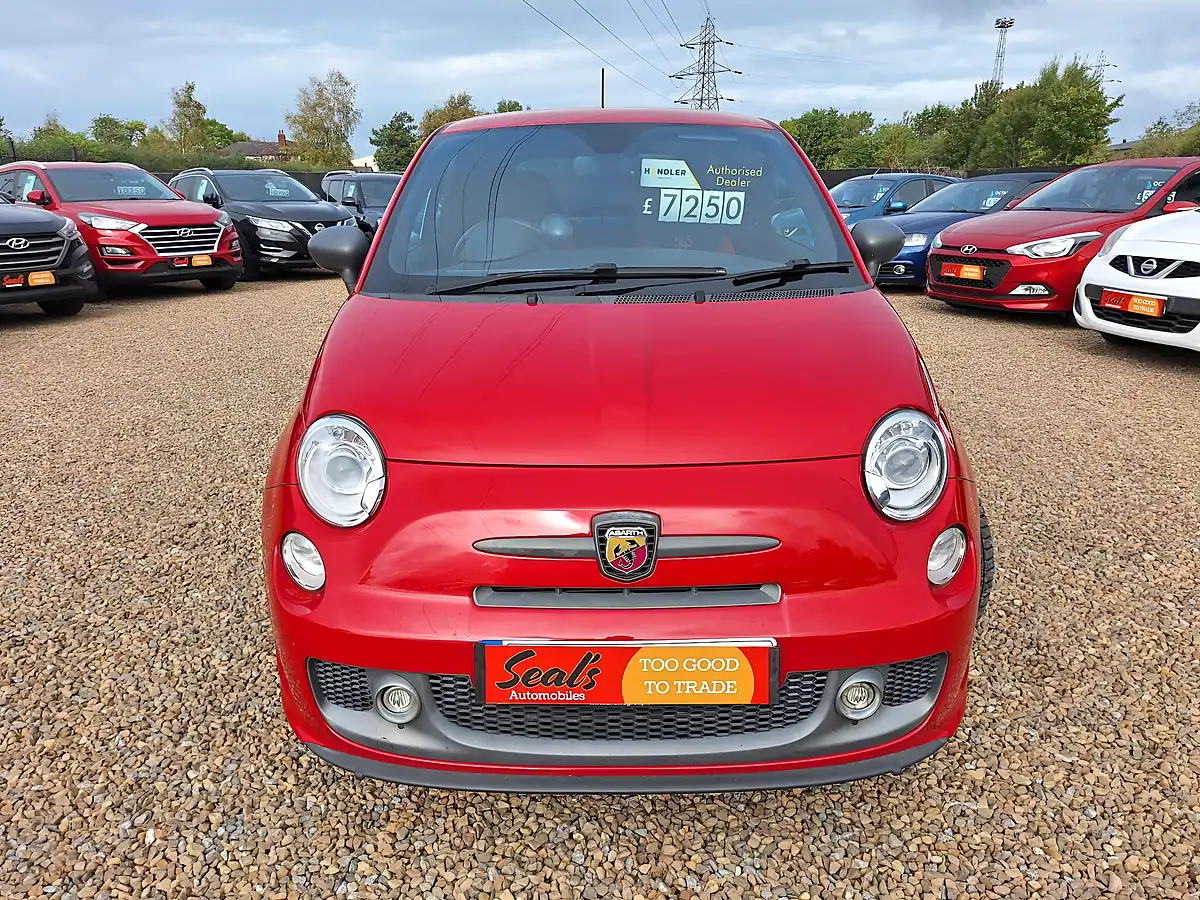 Used 2015 Abarth 595 Competizione Red - Interior and Exterior details 4