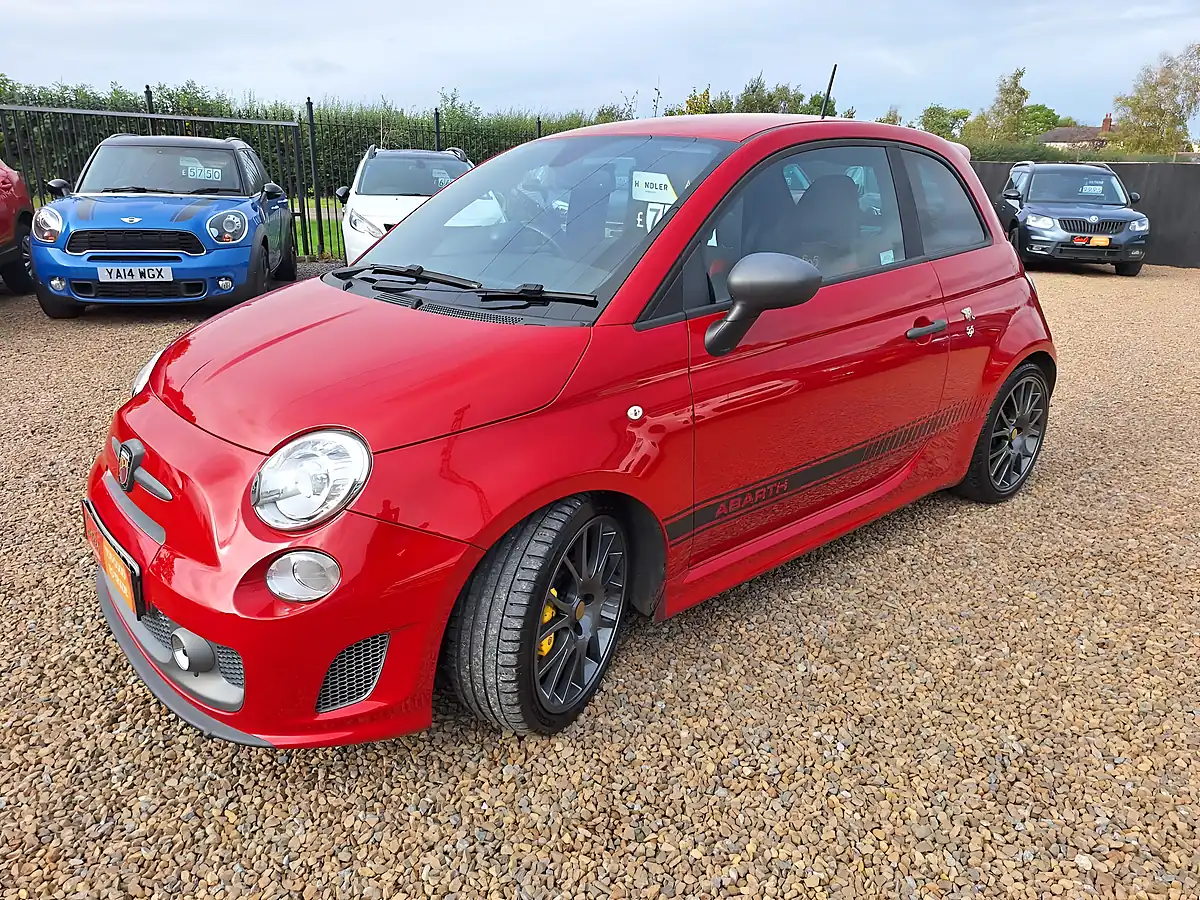 Used 2015 Abarth 595 Competizione Red - Interior and Exterior details 5