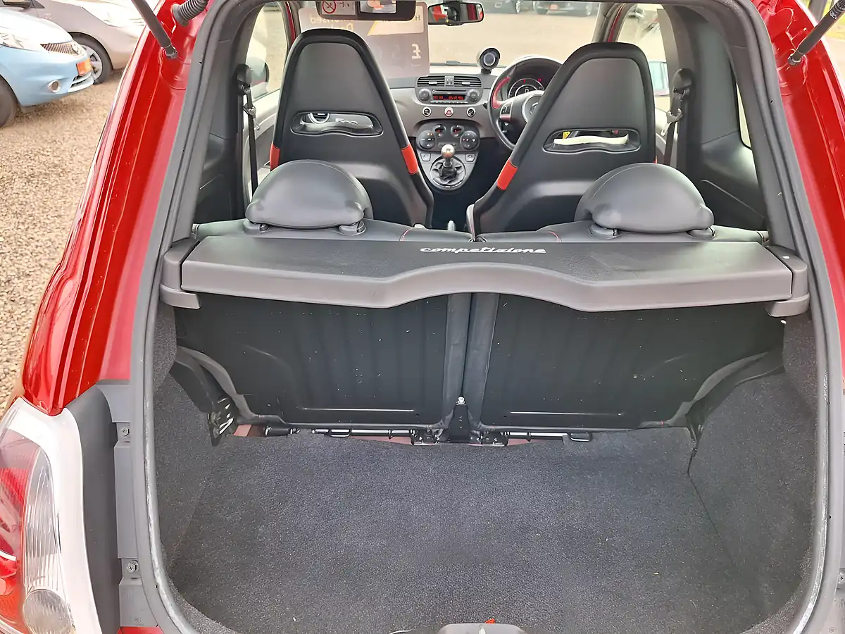 Used 2015 Abarth 595 Competizione Red - Interior and Exterior details 6
