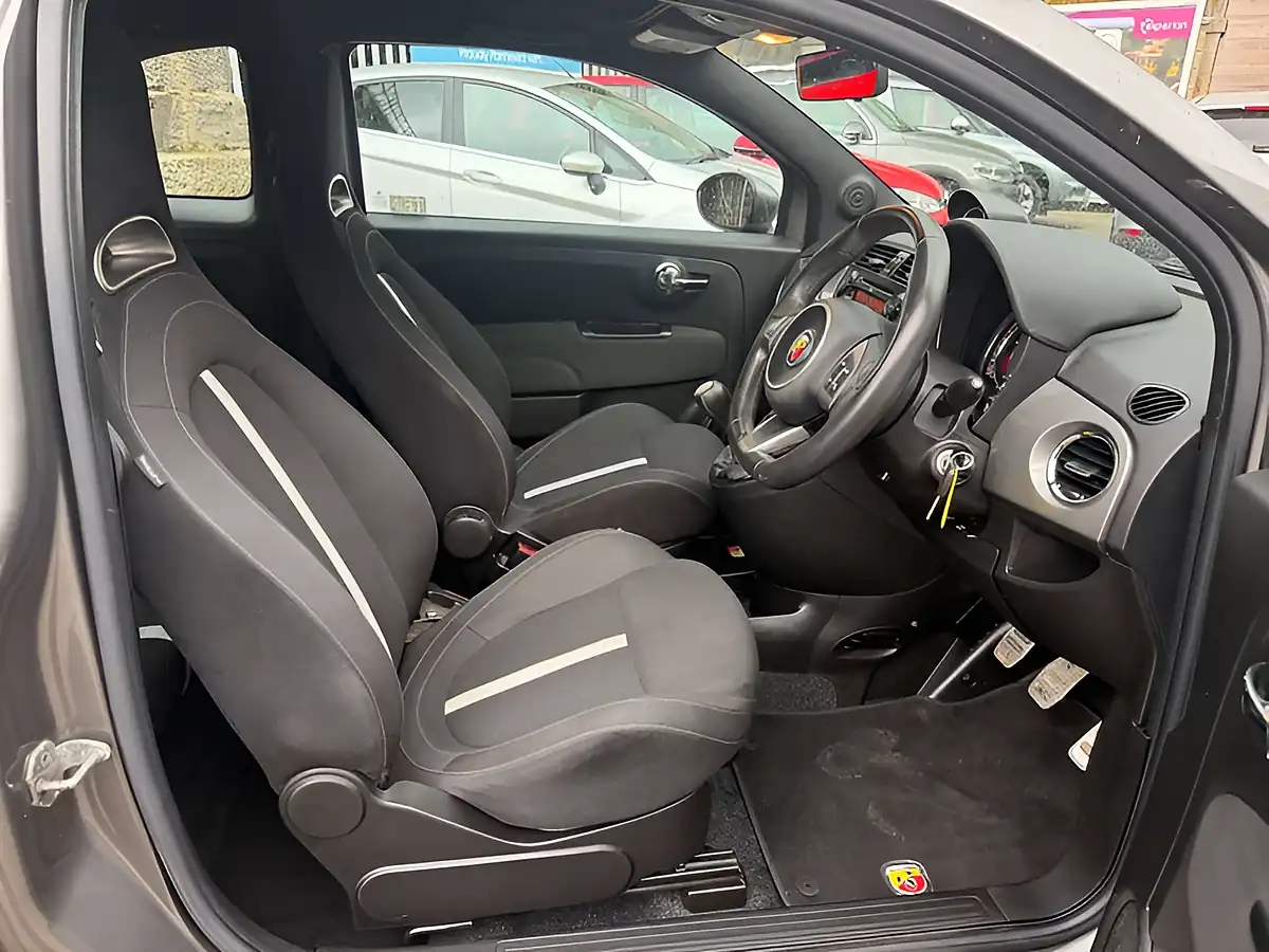 Used 2015 Abarth 595 Convertible Record Grey - Interior and Exterior details 15