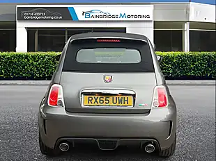 Used 2015 Abarth 595 Convertible Record Grey - Interior and Exterior details 3