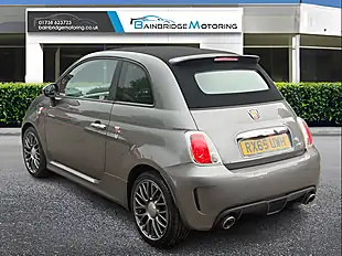 Used 2015 Abarth 595 Convertible Record Grey - Interior and Exterior details 4
