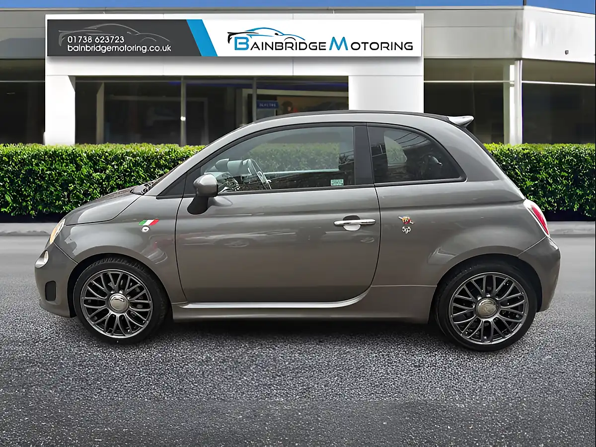 Used 2015 Abarth 595 Convertible Record Grey - Interior and Exterior details 5