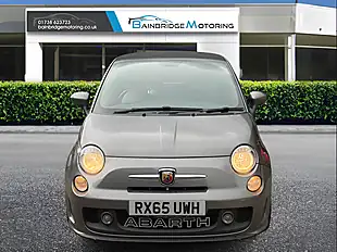 Used 2015 Abarth 595 Convertible Record Grey - Interior and Exterior details 7