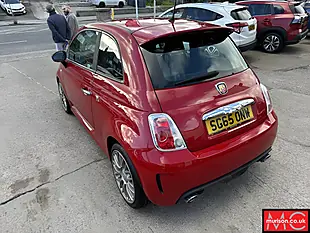 Used 2015 Abarth 595 Officina Red - Interior and Exterior details 11