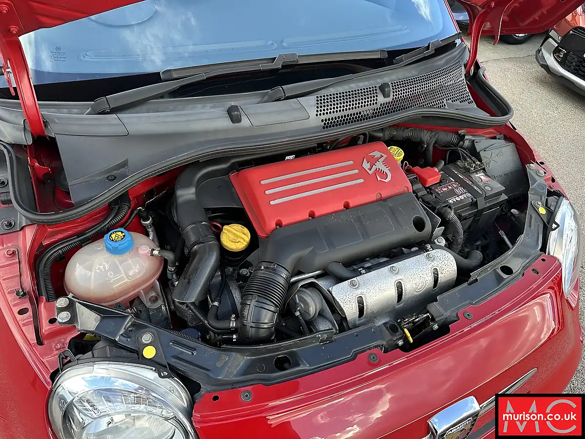Used 2015 Abarth 595 Officina Red - Interior and Exterior details 19