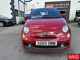 Used 2015 Abarth 595 Officina Red - Interior and Exterior details 4