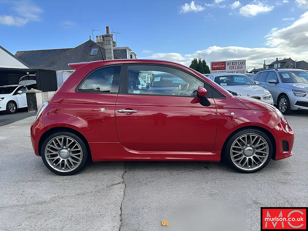 Used 2015 Abarth 595 Officina Red - Interior and Exterior details 5