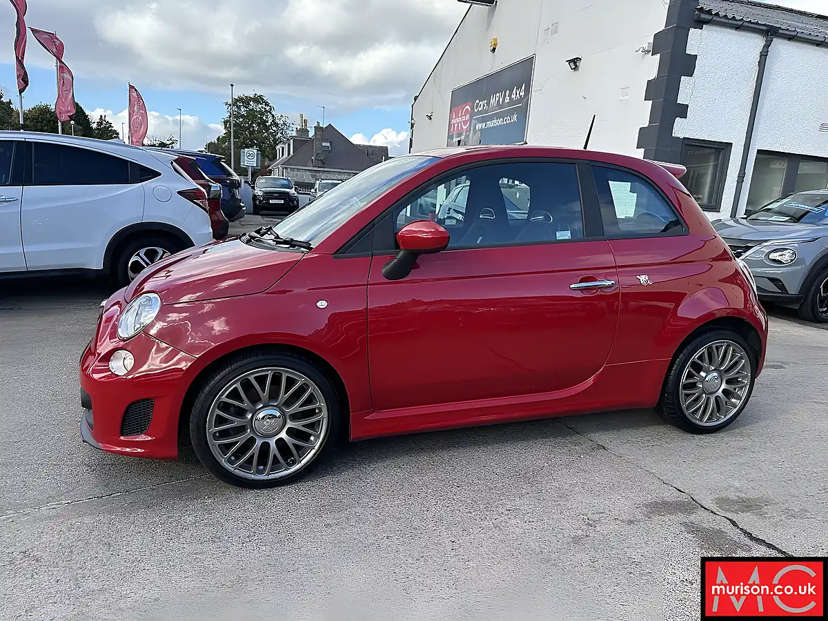 Used 2015 Abarth 595 Officina Red - Interior and Exterior details 6