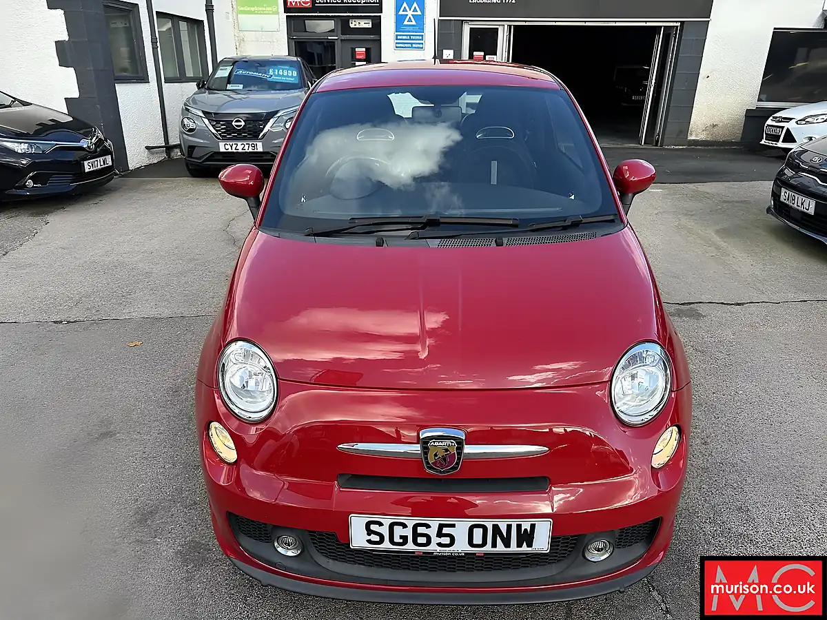 Used 2015 Abarth 595 Officina Red - Interior and Exterior details 7