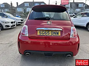 Used 2015 Abarth 595 Officina Red - Interior and Exterior details 9