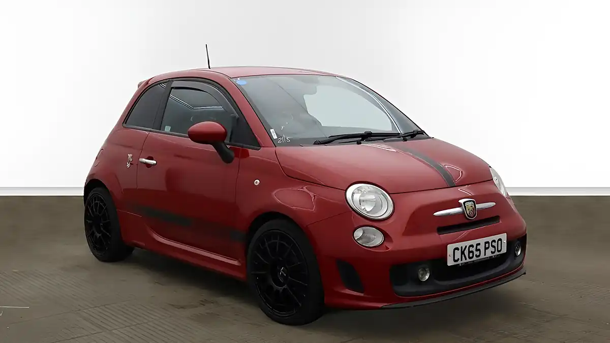 Used 2015 Abarth 595 Red - Front View