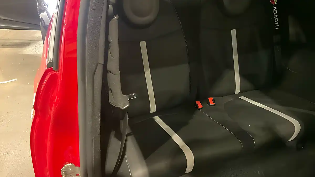 Used 2015 Abarth 595 Red - Interior and Exterior details 10
