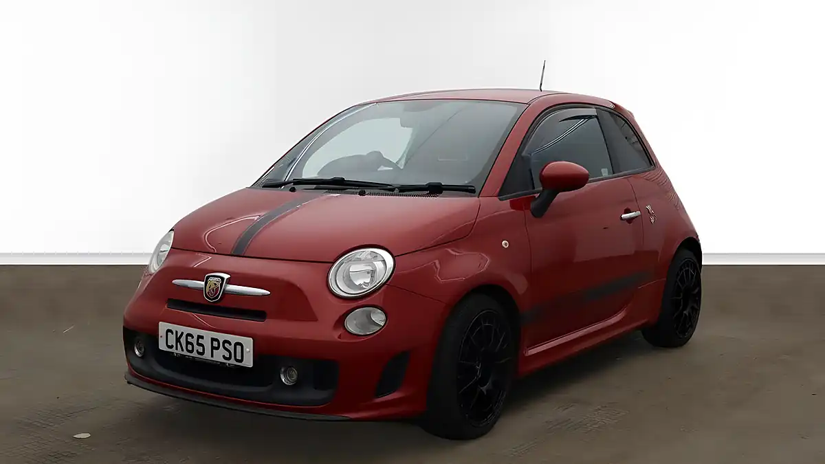 Used 2015 Abarth 595 Red - Interior and Exterior details 2