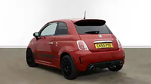 Used 2015 Abarth 595 Red - Interior and Exterior details 3