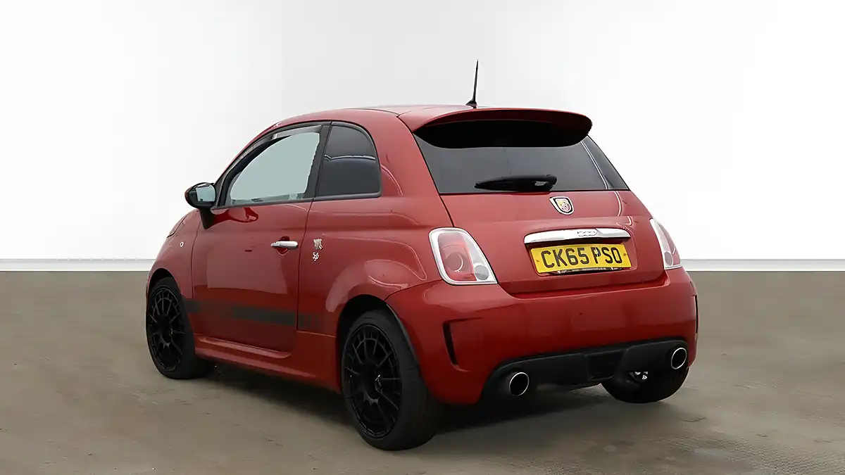 Used 2015 Abarth 595 Red - Interior and Exterior details 3