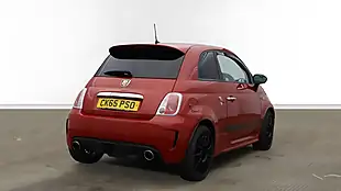 Used 2015 Abarth 595 Red - Interior and Exterior details 4